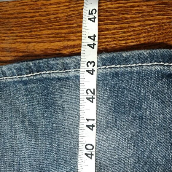 Women's Grace Easy Fit Jeans Floral Embroidery pockets Size 28-Embellished - Picture 9 of 13